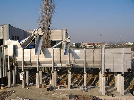 Комбинированая решетка механическая Комбинированая решетка очистки стоков